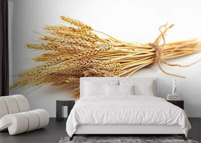 A sheaf of golden wheat  Wall mural