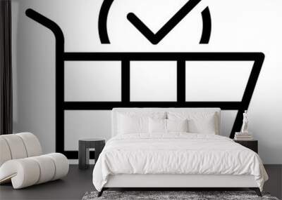 sale line icon Wall mural