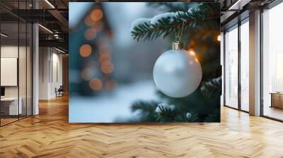 christmas tree decoration Wall mural