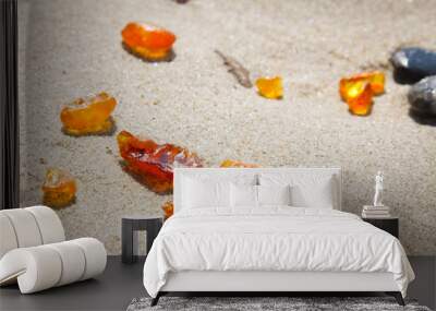 Amber Wall mural