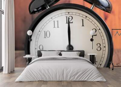 Alarm Clock, Time Concept Wall mural