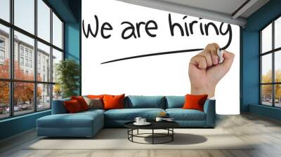 We are Hiring Wall mural