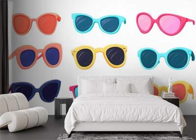 eyewear clipart Wall mural