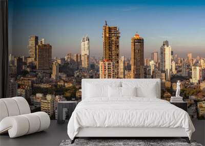 Mumbai Skyline Wall mural