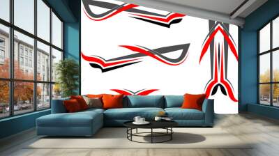 Vehicle Graphics, Stripe : Vinyl Ready Wall mural