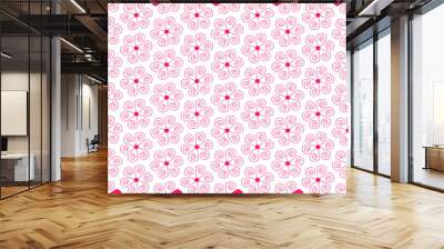 Abstrct background pattern vector image Wall mural