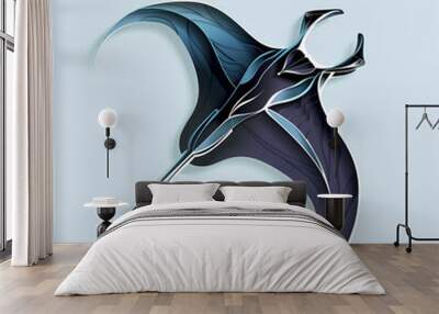 manta ray vector image Wall mural