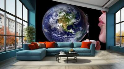 we create the world by ourselves Wall mural