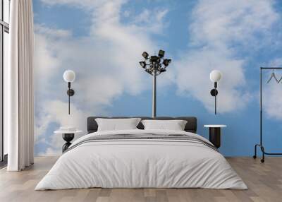 cloud and blue sky Wall mural