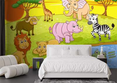 safari Wall mural