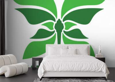 Natural logo,  Wall mural