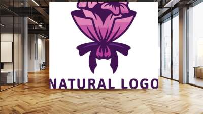 Natural logo,  Wall mural