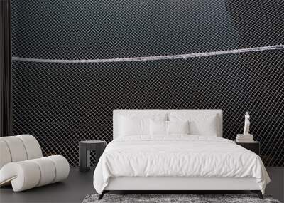 Mesh stretched until tight Wall mural