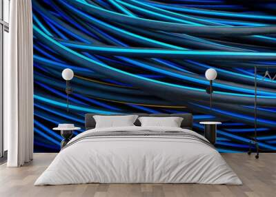 electrical cable wires background Wall mural