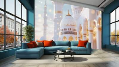 Majestic Mosque Architecture Wall mural