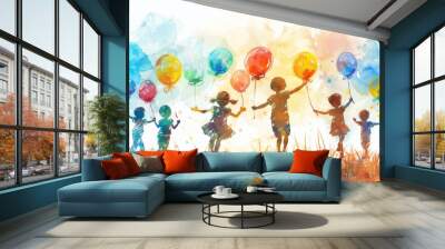 Child's Day Wall mural