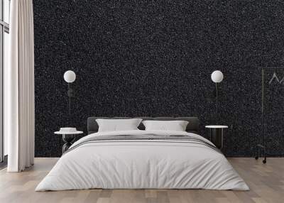 Black sandpaper texture Wall mural