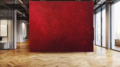 dark red grunge metal texture Wall mural