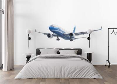 airplane in the sky Wall mural