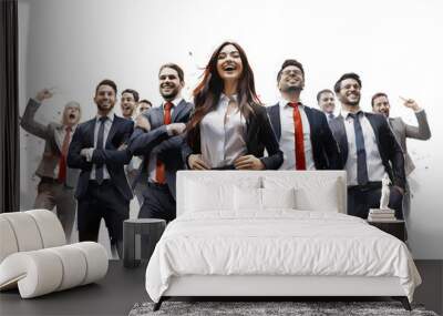 group of business people Wall mural