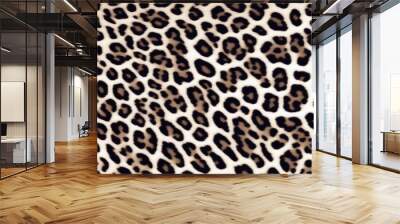 'design texture abstract leopard print pattern animal skin fur brown fabric leather cheetah nature tiger yellow material wild spot textile seamless macro wallpaper black closeup africa art background' Wall mural