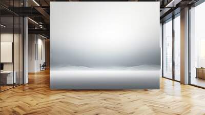 background studio white Empty design gradient Gray abstract art banner blank bright clean clear concept copy space creative decoration detail element floor frame Wall mural