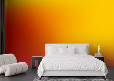 mes gradient background design vector image with subtle red and yellow color gradation concept Wall mural