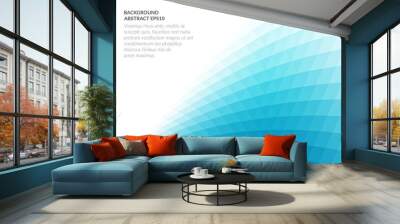 An abstract background with a geometric texture of triangles. White space for text. Wall mural