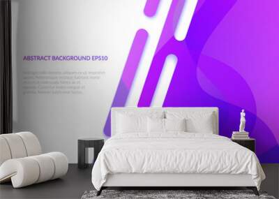 Template for your design and business. White blank space for text and logo. Wall mural