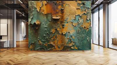 Corroded surface Wall mural