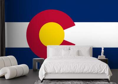 Colorado State Flag Wall mural