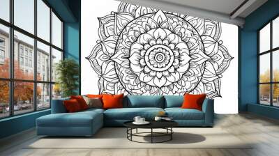 For your design mandala illustration, consider watercolor mandala d�cor. Wall mural