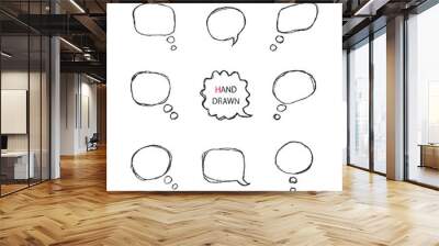  Speech Bubbles .Part II Wall mural