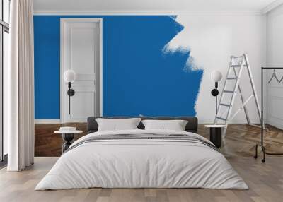 Home renovation, paint, 3d rendering Wall mural