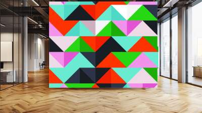 abstract geometric background Wall mural