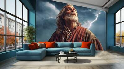 Apostle John Seeing a Vision Wall mural