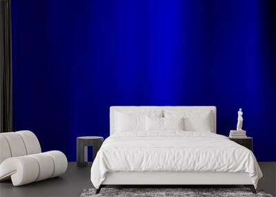 blue abstract background with lines, 
scene of natural lighting, shadow overlay effect Wall mural