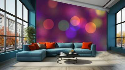 spots bokeh color abstract background Wall mural