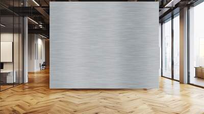 Aluminum Brushed Metal Seamless Background Textures Wall mural