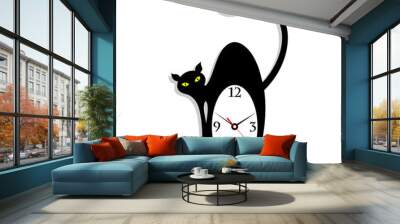 Hours a cat2 Wall mural