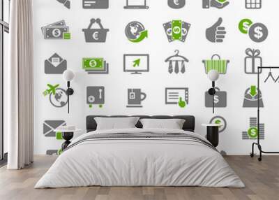 Icon business8 Wall mural