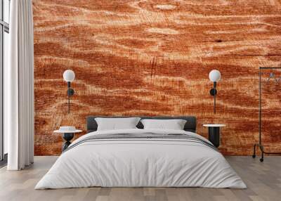 The wooden waves oak surface Wall mural