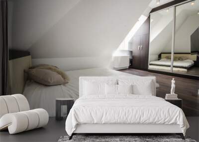 interior of beautiful luxury bedroom Wall mural