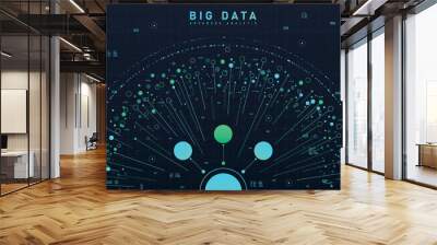 Big data analytic Wall mural