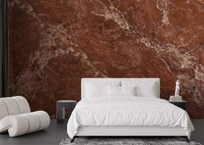 Brown plaster textured background. Abstact brown stucco. Texture of plaster on the wall. Wall mural