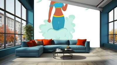 Magic lamp genie Wall mural