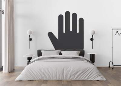 hand icon Wall mural