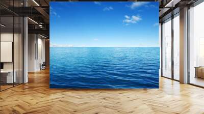 Blue sea water Wall mural