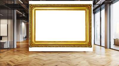 gold antique frame Wall mural