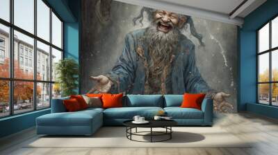 character illustration Wall mural